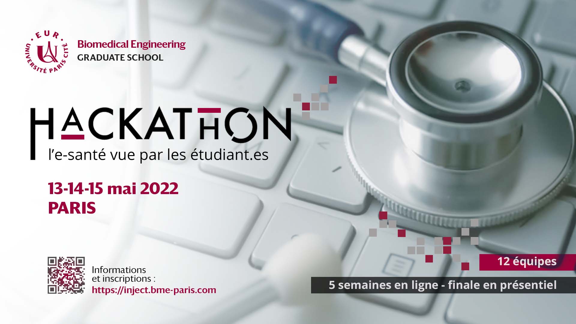 Hackathon l’e-santé vue par les étudiant.es